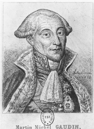 Martin Michel Gaudin, Duc de Gaete by Jules Porreau